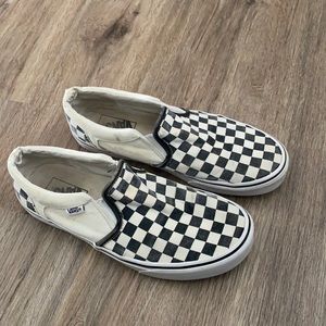 checkered vans (unisex)